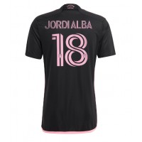 Camiseta Inter Miami Jordi Alba #18 Visitante Equipación 2023-24 manga corta